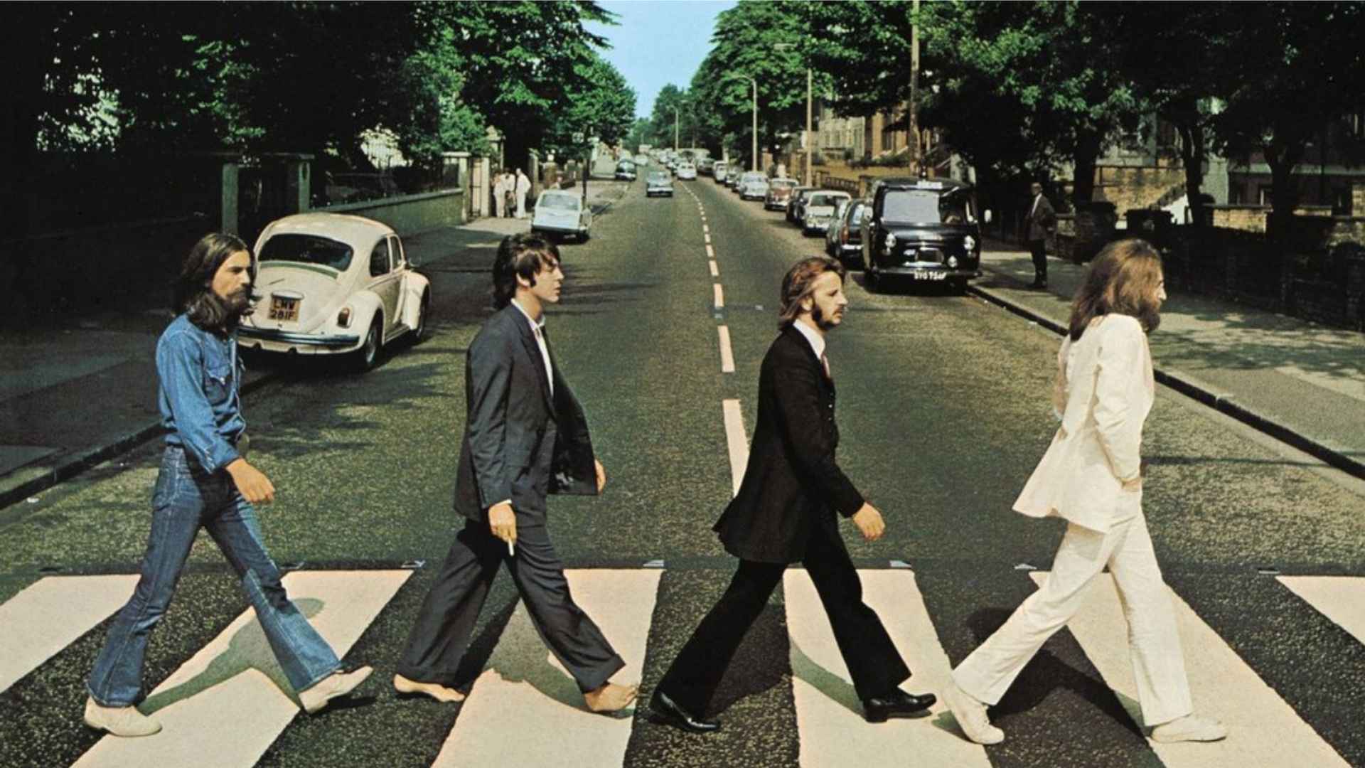 Capa do Album Abbey Road dos Beatles (1969)